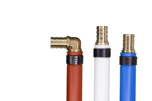 copper pipes and fittings
