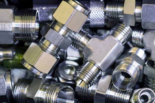 copper pipes and fittings