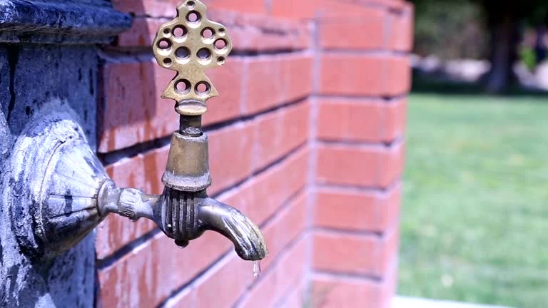 Outdoor water faucets