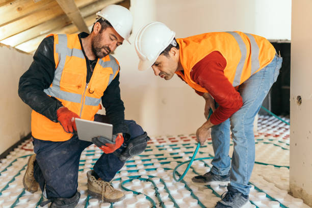Underfloor heating pipe