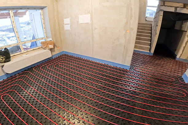 Underfloor heating pipe