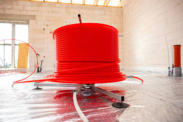 Underfloor heating pipe