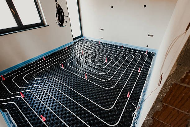 Underfloor heating pipe