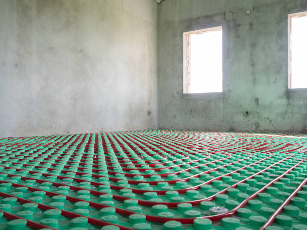 Underfloor heating pipe