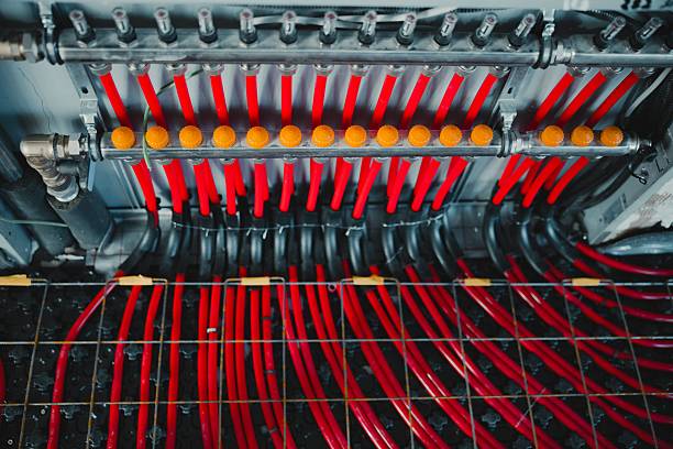 Underfloor heating pipework