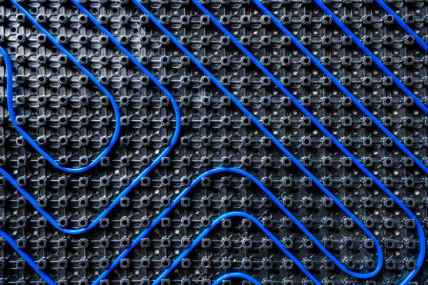 Underfloor heating pipe